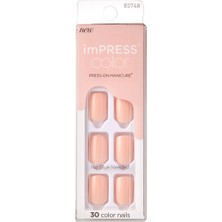 Impress Color Kendinden Yapışkanlı Takma Tırnak - Kısa- KIMC009