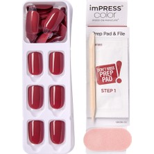 Impress Color Kendinden Yapışkanlı Takma Tırnak - Kısa- KIMC012