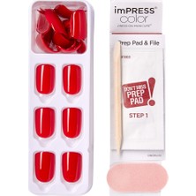 Impress Color Kendinden Yapışkanlı Takma Tırnak - Kısa- KIMC013