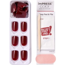 Impress Color Kendinden Yapışkanlı Takma Tırnak - Kısa- KIMC014