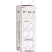 Impress Color Kendinden Yapışkanlı Takma Tırnak - Kısa- KIMC019