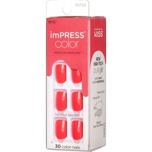 Impress Color Kendinden Yapışkanlı Takma Tırnak - Kısa- KIMC023