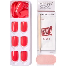 Impress Color Kendinden Yapışkanlı Takma Tırnak - Kısa- KIMC023