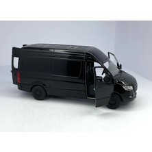 Kinsmart Mercedes-Benz Sprinter - Çek Bırak 5inch. Lisanslı Model Araba, Oyuncak Araba 1:48