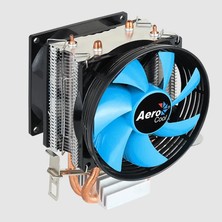 Aerocool Verkho2 Dual 9cm Fan, 2X6 mm mm Isı Borusu, 4pin Pwm Intel / Amd Uyumlu Işlemci Soğutucusu (AE-CC-VERKHO2D)
