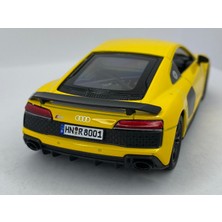 Kinsmart 2020 Audi R8 Coupe - Çek Bırak 5inch. Lisanslı Model Araba, Oyuncak Araba 1:36