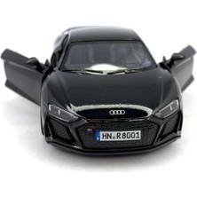 Kinsmart 2020 Audi R8 Coupe - Çek Bırak 5inch. Lisanslı Model Araba, Oyuncak Araba 1:36