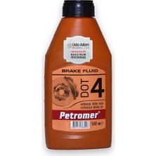 Petromer Dot-4 Hidrolik Fren Yağı  500 ml