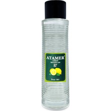 Atamer 80 Derece Cam Şişe Limon Kolonyası 180 ml