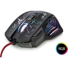 Hadron GM-506 Rgb Ledli  Kablolu Oyuncu Klavye Mouse Seti