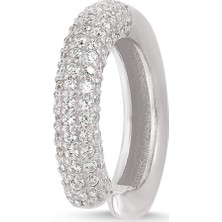 Altınsepeti Gümüş Beyaz Taşlı Kıkırdak Küpe G178KPR3