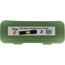 Watton Powerbank Özellikli Uzun Menzilli El Feneri Watton WT-039