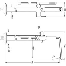VitrA Artema Suit L Küvet Bataryası Altın A4128723