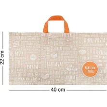 Muhteşem Tatlar - Tatlı Poşeti (Kulplu) 500 gr 40X22CM - 50'li