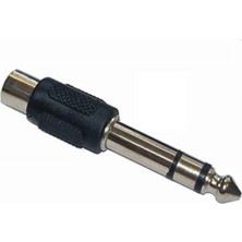 Peace B2034 6,35 mm Stereo Erkek 1 Rca Dişi Çevirici