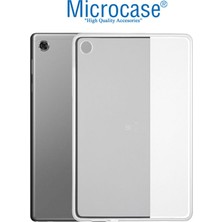 Microcase Lenovo Tab M10 10.3" TB-X606 X606F Silikon Soft Kılıf - Şeffaf