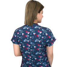 Nur Ortopedi  Love Kalpli  Doktor Hemşire Hastane Cerrahi Tek Üst Forma