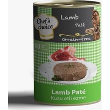 Chefs Choice Chef's Choice Kuzu Etli Ezme Kedi Konseve Maması 400 gr 3'lü Set