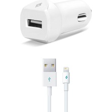 Ttec Speedcharger 2.1A Ligthning Kablolu Araç Şarj Aleti
