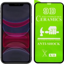 Semers Apple iPhone Xr/11 Full Kaplayan Seramik 9d Nano Ekran Koruyucu