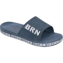 Brn Lacivert Kadın Plaj Terlik