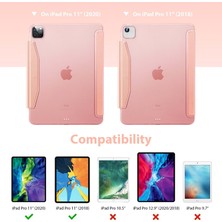 Esr Apple iPad Pro 11 2020 Kılıf-Yippee Color With Hasp-Rose Gold