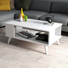 Tanmob Orta Sehpa Beyaz- SHP0101