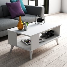 Tanmob Orta Sehpa Beyaz- SHP0101