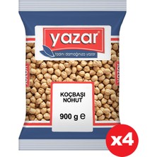 Yazar Koçbaşı Nohut 900 gr x 4'lü