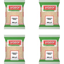 Yazar Osmancık Pirinç 900 gr x 4 Paket.