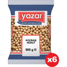 Yazar Koçbaşı Nohut 900 gr x 6'lı