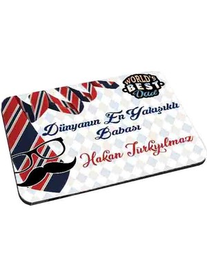 Babalar Günü Hediyesi En Yakışıklı Baba Mousepad