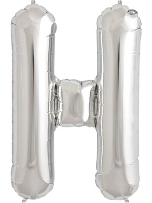 İKM Harf Balon Folyo Orta Boy  75 cm Gümüş H