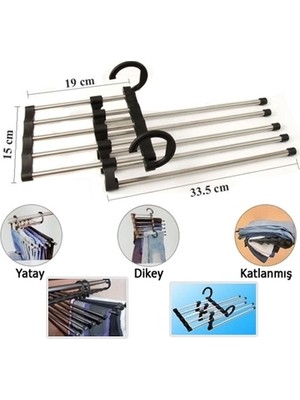 Magic Hanger 5in1 Pantolon Askısı