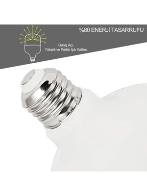 Atlantis 40 Watt Tasaruflu ve Ledli Torch Ampül