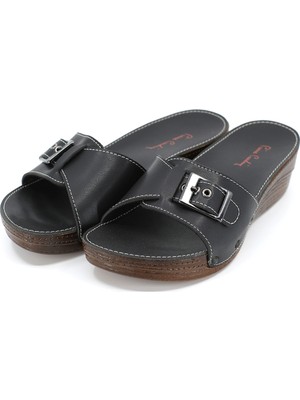 Pierre Cardin Kadın Terlik  PC-6783 Siyah/black 21S28006783