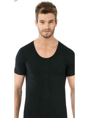 Elegant Öztaş Underwear 1091-A Erkek Açık Yaka Fanila