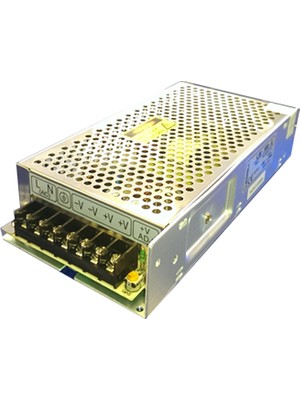 Ata Elektronik 12V 10A Metal Kasa Adaptör Şerit LED Trafosu