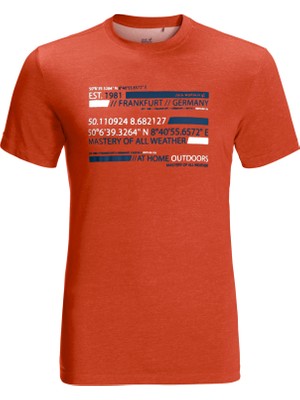 Jack Wolfskin Established IN T M Erkek T-Shirt