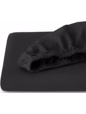 Mode More Lastikli Çarşaf Füme