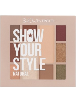 Pastel Show Your Style Naturel Far Paleti No 464 Mat ve Işıltılı Seçeneklerle Profesyonel Göz Makyajı