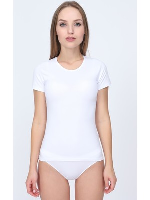 Gümüş İç Giyim Gümüş 3013 Kadın Yarım Kollu Fanila