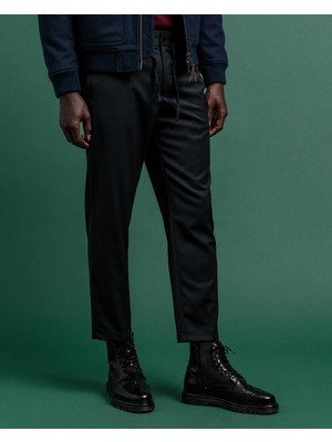 Gant Erkek Siyah Slim Fit Yün Pantolon 1505083.5