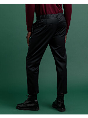 Gant Erkek Siyah Slim Fit Yün Pantolon 1505083.5