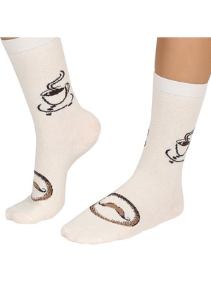 Mono Socks Rose White Latte Çorap