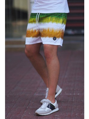 Madmext Yeşil Erkek Deniz Şortu 4260