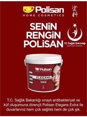 Polisan Antibakteriyel Elegans Extra 15 Lt / 20 kg  Pamuk Şekeri