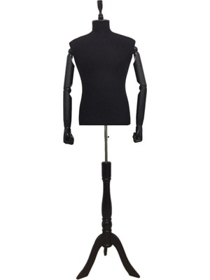 Erkek Terzi Mankeni Ahşap Kollu