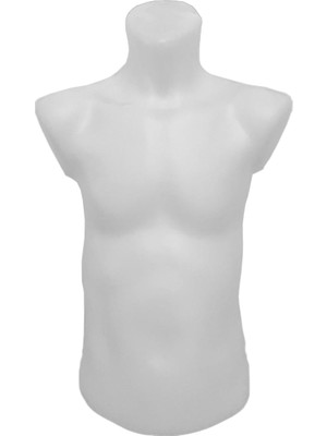 Yigit Furkan Ticaret Plastik Çocuk Tors Mankeni Kısa Beyaz