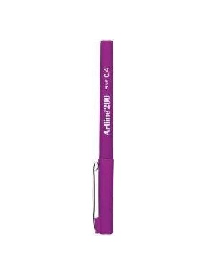EK-200 Fineliner Ince Uçlu Keçeli Kalem 0.4 mm Magenta